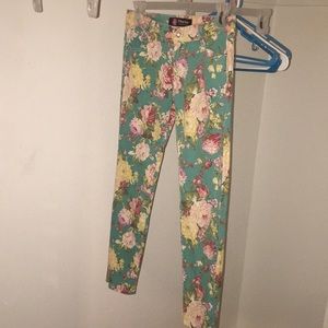 Floral pants